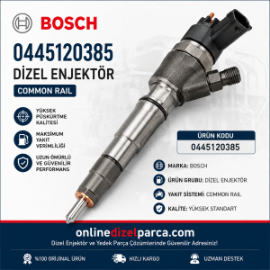Bosch 0445120385 Dizel Enjektö